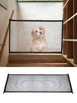 

New Magic-Gate Dog Pet Fences Portable Folding Safe Guard Indoor And Outdoor Protection Safety Magic Gate For Dogs Cat Pet