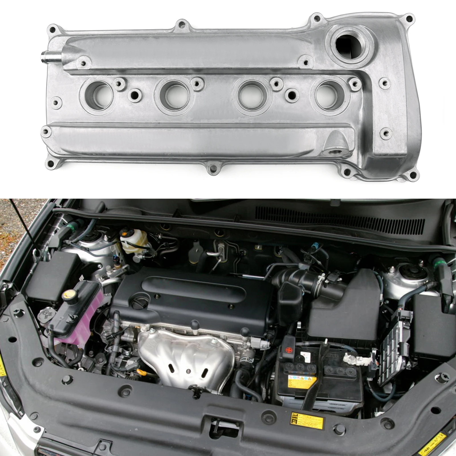 Valve Cover For Toyota Camry Alphard RAV4 Tarago 1AZ 2AZ 2.0L 2.4L 11201-28014!