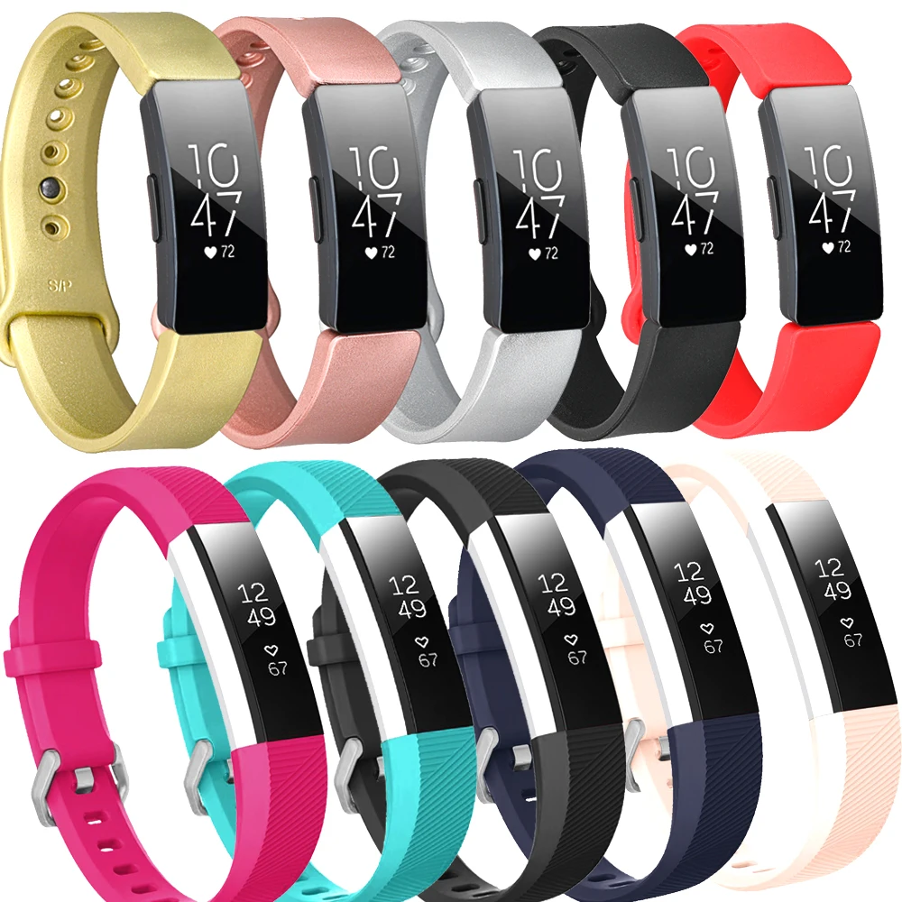 Сменный ремешок для Fitbit Inspire Ace 1/2 Детский мягкий силиконовый умный спортивный
