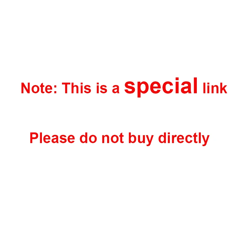 Special link for extra fee |