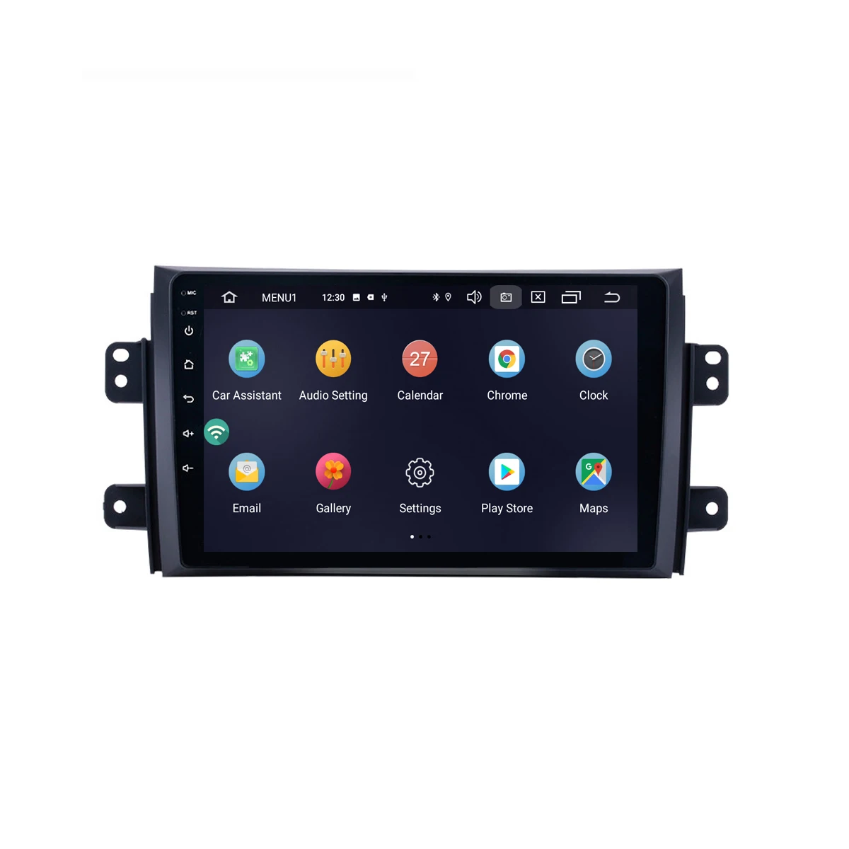 Best 9" android 9.0 RAM 2G car gps dvd player for SUZUKI SX4 2006 2012 car radio multimedia player navigation stereo head unit dsp 1
