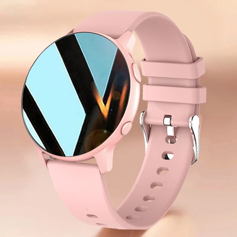 2021 New Ladies Smart Watch Full Touch Screen Sports Fitness watch IP68 waterproof Bluetooth For Android iOS Smartwatch Women