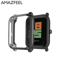 Для Huami Amazfit Bip чехол с защитной пленкой для экрана для Amazfit Bip аксессуары Бампер Покрытие ТПУ чехол для смарт часов защита