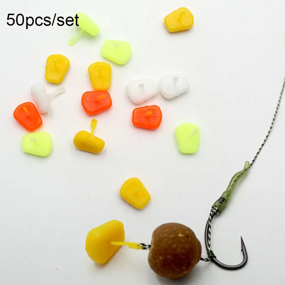 

50 шт. Горячие всплывающие Boilies остановить Спорт на открытом воздухе Ronnie снаряжение рыболовное Hair Chod карпа Рыбалка стопор крючок останавливает бусины Кукуруза приманка