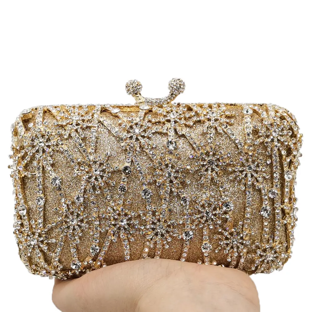 Женский ажурный клатч Boutique De FGG сумка минодьер с цветочным рисунком вечерняя