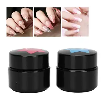 

2pcs / set Multi-Functional Nail Gel Nail Art Rhinestones Alloy Glue Nail Extension for Nail Extension Gel