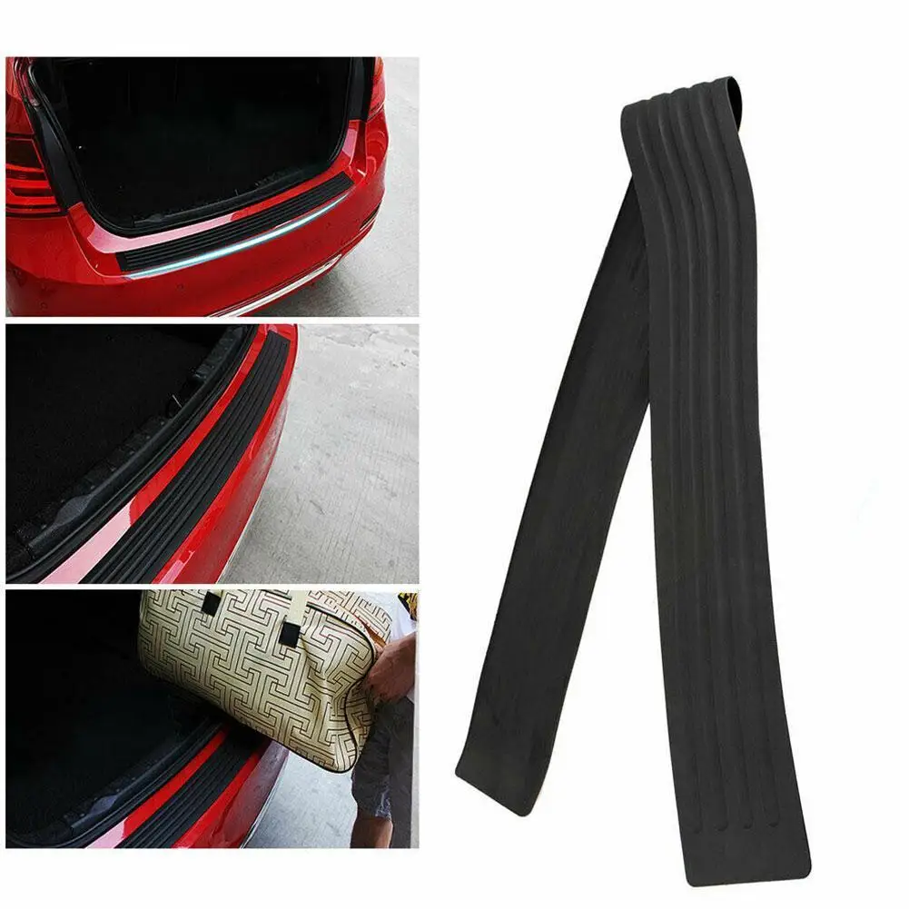Luggage guard plate rear bumper guard rubber pad guard baffle Anti-scratch threshold sill rear rear car door E5T5 afbeelding