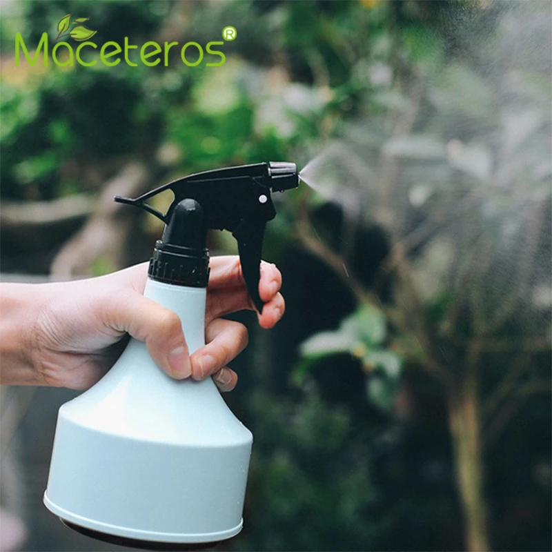 MACETEROS Home Gardening Shower Hand Pressure Small Watering Can Watering Pot Flower Spray Bottle Garden Watering Tool