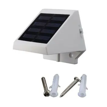 

4Led Solar Fence Lamp Wall Lamp Energy Saving Environmental Protection And Beautiful Lawn Decoration