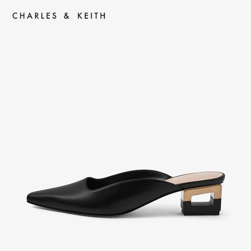 CHARLES＆KEITH Новинка на Весну и Лето2020CK1-60900138Женские босоножки Острый Носок низком