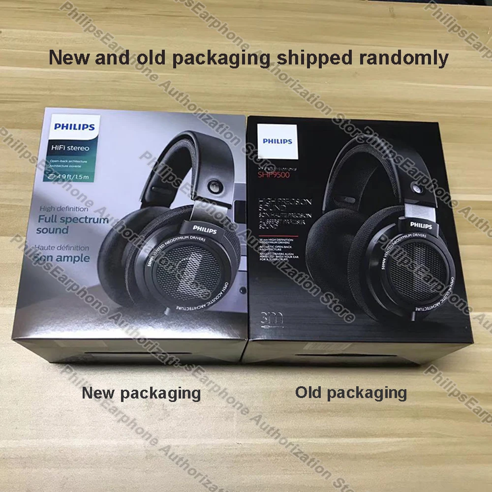 Original Philips SHP9500 HIFI Headphones Wired