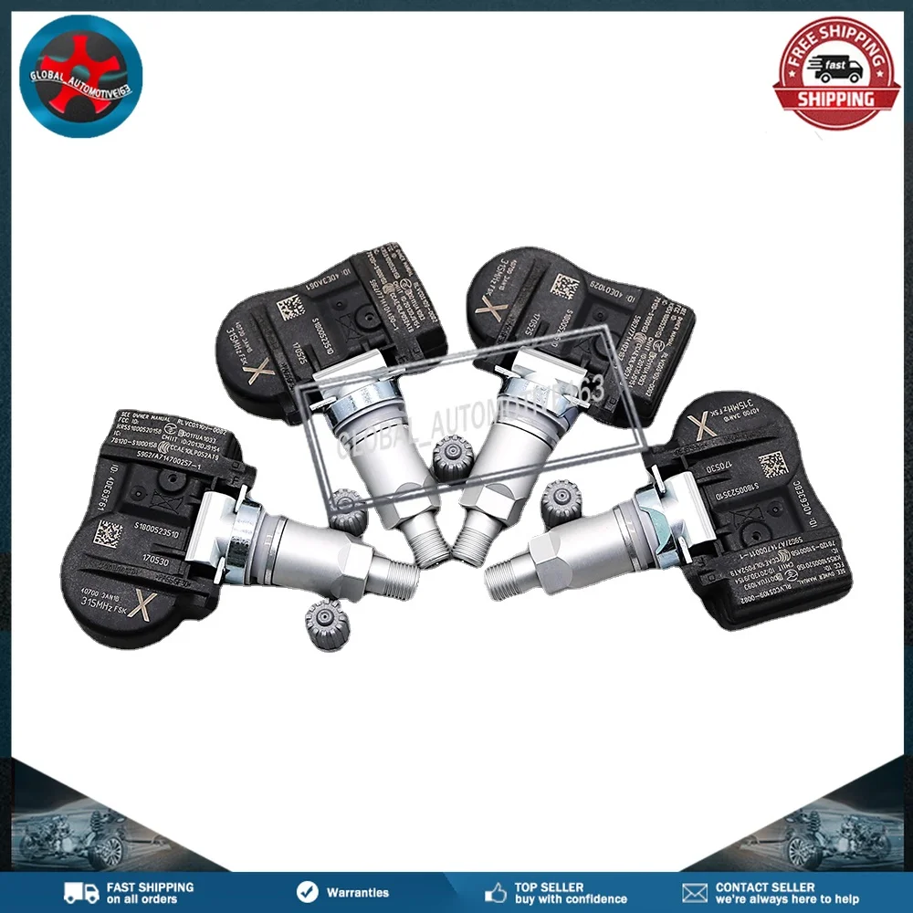 

Датчик давления в шинах 315 МГц для Nissan Leaf Nissan Sentra Nissan Versa Note 40700-3AN1B TPMS