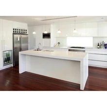 Современный Стиль Пользовательские цветовые комбинации 18 мм фанерный кухонный шкаф