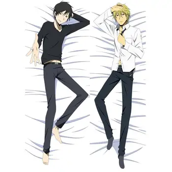 

BL Male Hot Japanese Anime DuRaRaRa Lzaya Orihara Shizuo Throw Otaku Dakimakura Gift Bedding Hugging Body Pillow Case 150x50 CM