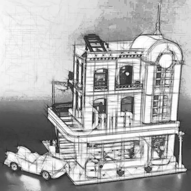 DHL модель 15001 15002 15003 15004 15005 15006 15007 15008 15009 15010 15011 15015 модель дома, конструкторные блоки, Детские кубики, игрушки - Цвет: 15037