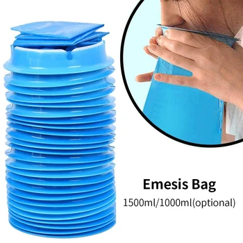 

School Hotel Hygienic Emesis Bag Motion Portable Car Airplane Travel Disposable Pregnancy Leakproof Emergency Vomit Cleaning