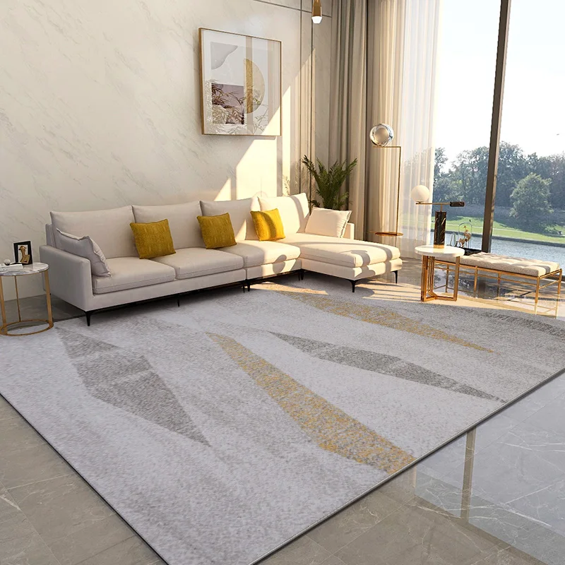

Modern Simple Carpets for Living Room Thick Nordic Bedroom Rug Sofa Coffee Table Floor Mat Home Study Room Rugs and Carpets