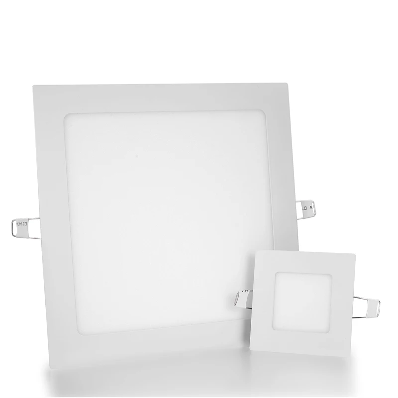 

Square LED Panel light 3W 6W 9W 12W 15W 18W Recessed LED Spot light Ultra Thin 110V~240V Indoor Lighting for Home Decor
