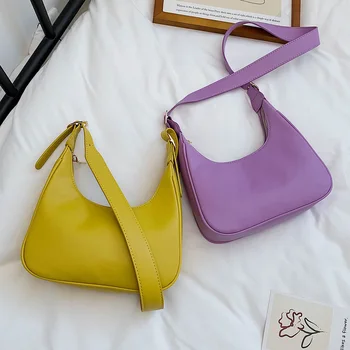 

Women Solid Crossbody Bag PU Leather Female Classic Texture Creative Design Chic Leisure Travel Daily Zipper Shoulder Handbag