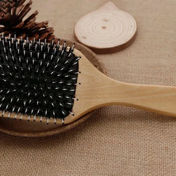 

Hair Brush Bristle Hairbrush for Thin Long Short Wet or Dry Hair Adds Shine and Make Hair Smooth for Men Women Kids NIN6