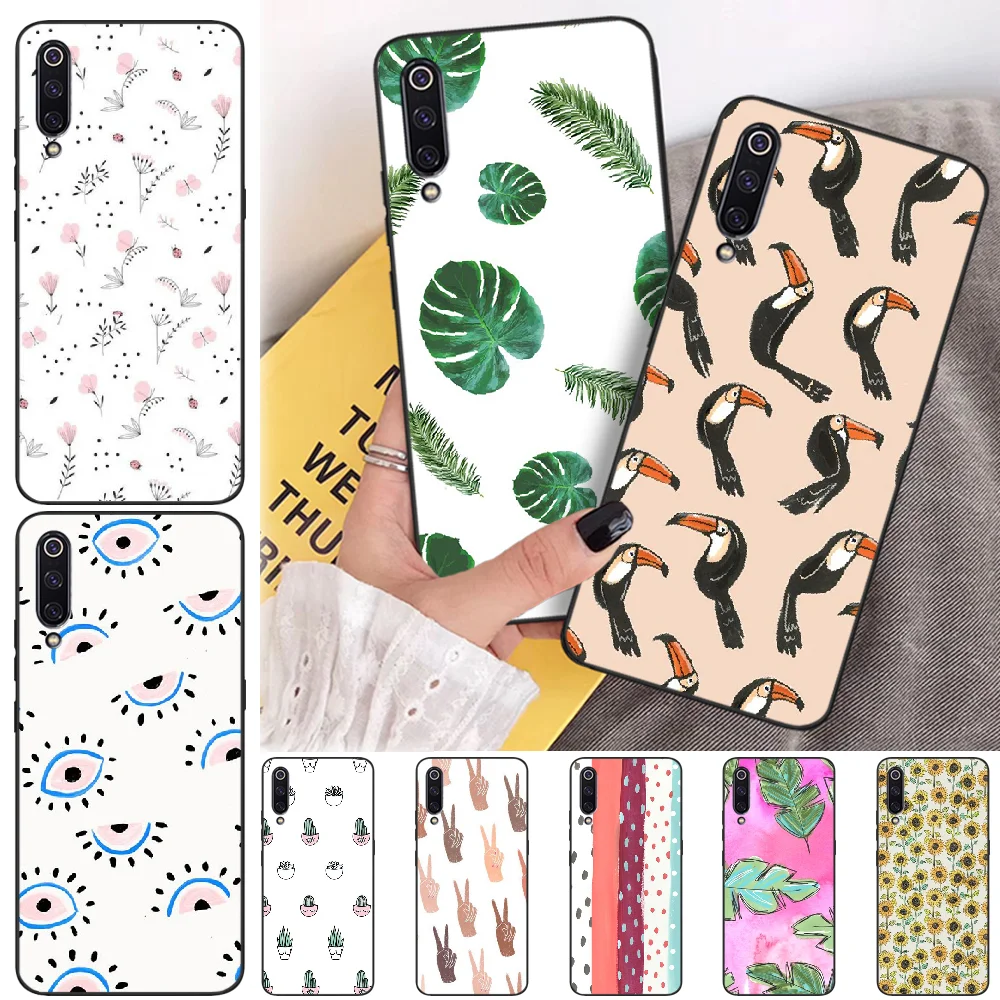 

Small fresh flowers and birds Customer High Quality Phone Case for xiaomi mi 8 9 8SE 9SE 8Lite mix2 2S max2 3 Pocophone F1