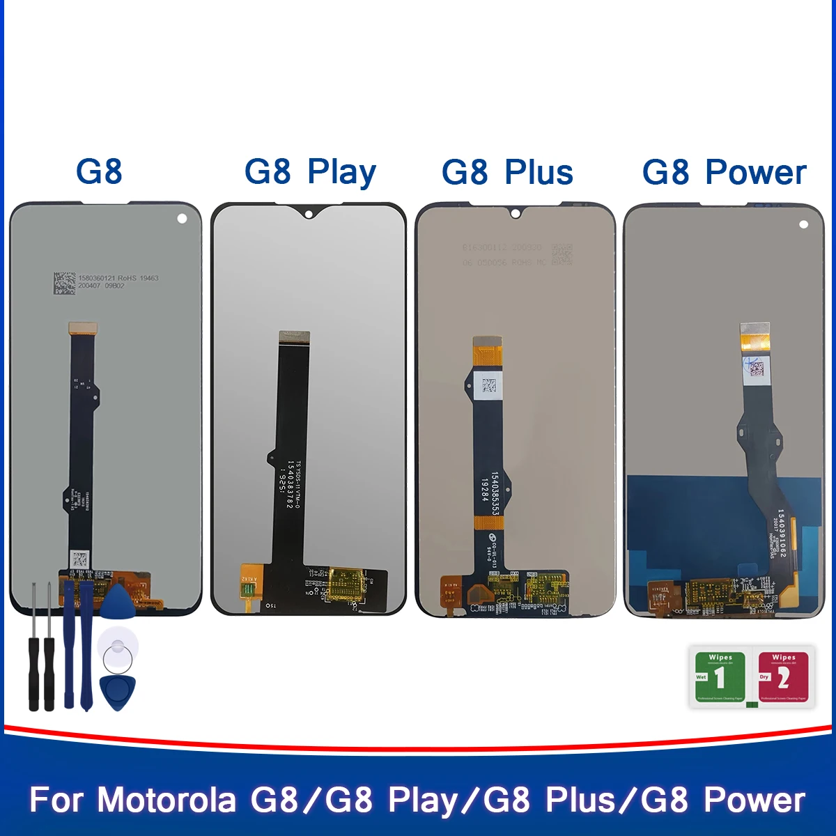 ЖК-дисплей и сенсорный датчик в сборе для Motorola Moto G8 Play Plus XT2019 XT2015 XT2045 XT2041 |
