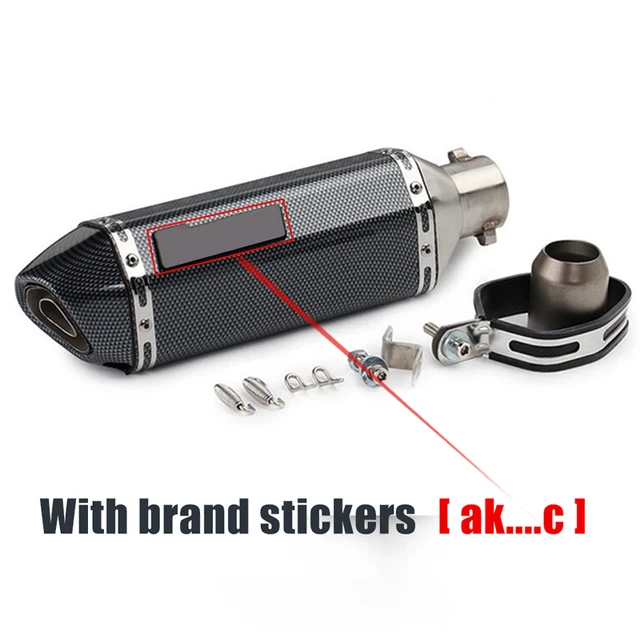 3D Motorcycle Exhaust Akrapovic Sticker Logo Akrapovic Silencer Muffler Tip  Pipe Decal For Bmw r1200gs - AliExpress