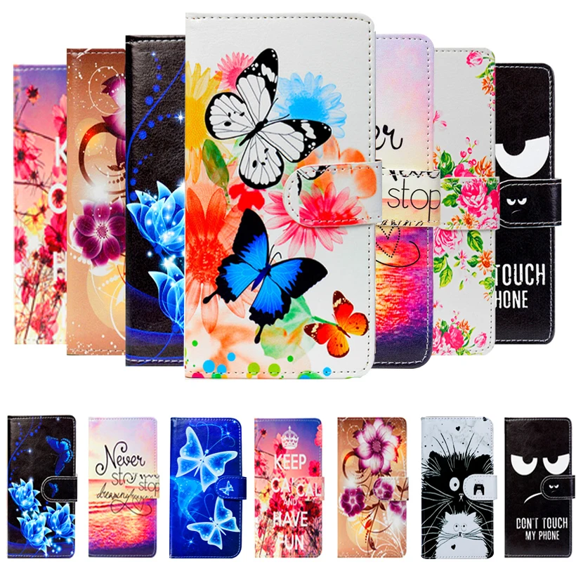 

Wallet Print Flip Leather Case For Huawei Honor 4C Pro 4 C Honor Y6 Pro Y6Pro TIT-L01 TIT-U02 Back Case Silicone Book Cover