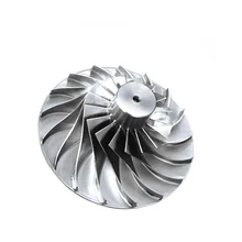 Pièces de turbine en aluminium, usinage CNC