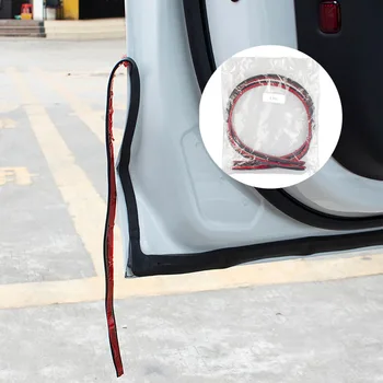 

For Tesla Model 3 Door Seal Kit Soundproof Strip Weather Stripping Wind Noise Reduction Kit Weather Draft Seal Strip