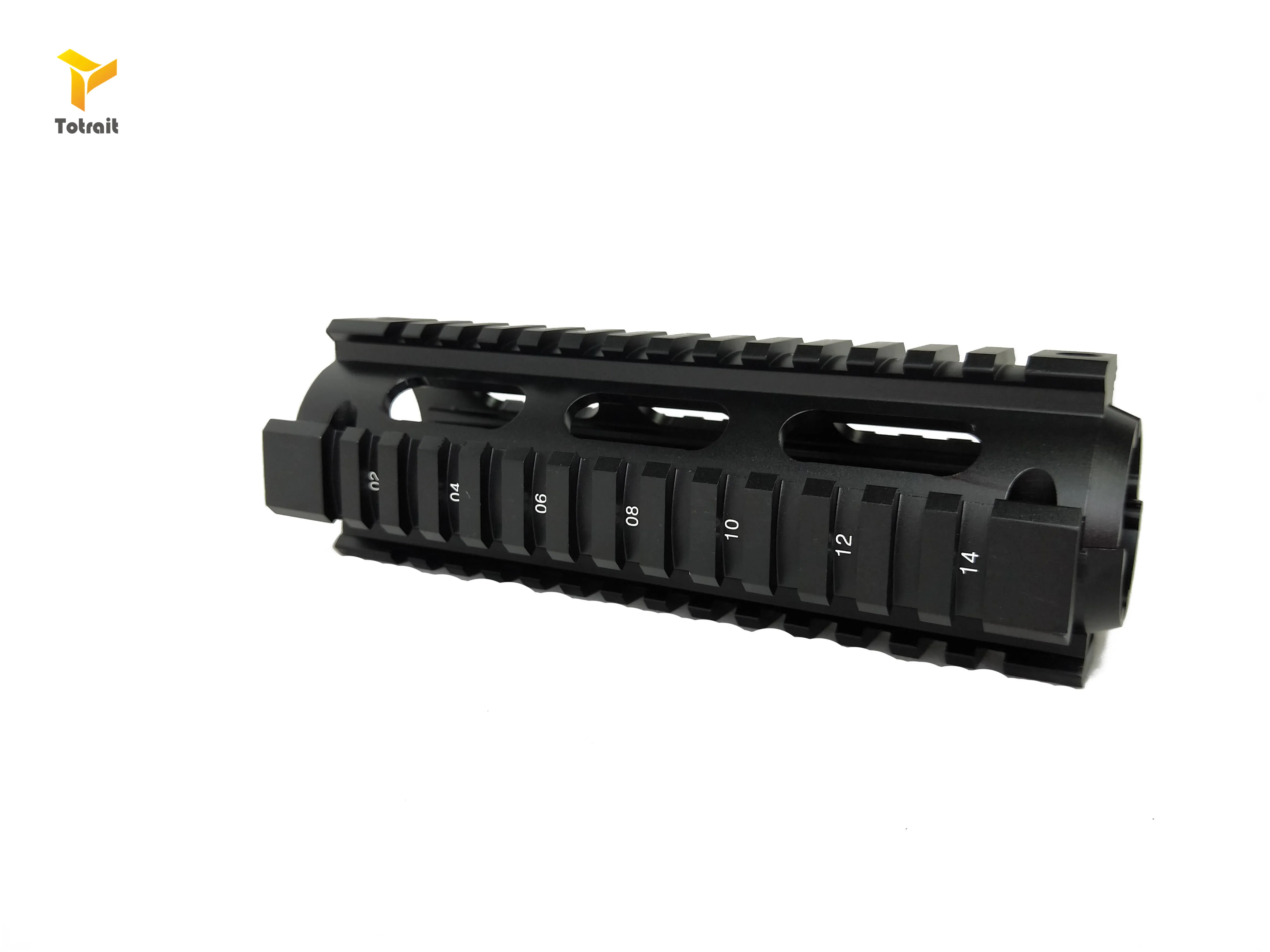 6,7 дюймов AR15 M4 Carbine Handguard страйкбол AR-15 RIS drop-in Quad Rail Mount Tactical Free Float Picatinny Handguard