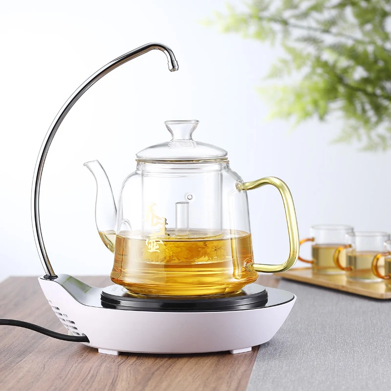 1200W Automatic Pumping Electric Kettle Heat Preservation Pumping Household Electric Ceramic Tea Stove Maker 220V 50Hz 5