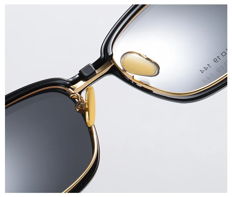 TWO Oclock Polarized Sunglasses Magnetic Clip On Glasses Frame 2 In 1 Nearsighted Myopia Prescription Sunglass Customize Z8033