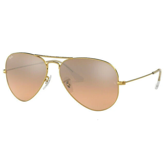 Gafas de sol Ray-Ban RB3025 AVIATOR 001/3E DORADO/MARRÓN ROSA DEGRADADO Cal.55