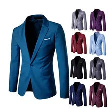 Nine Colors Optional Mens Brand Blazer British's Style Casual Slim Fit Suit Jacket Male Blazers Men Coat Terno Plus Size S-5XL Nine Colors Optional Mens Brand Blazer British's Style Casual Slim Fit Suit Jacket Male Blazers Men Coat Terno Plus Size S-5XL