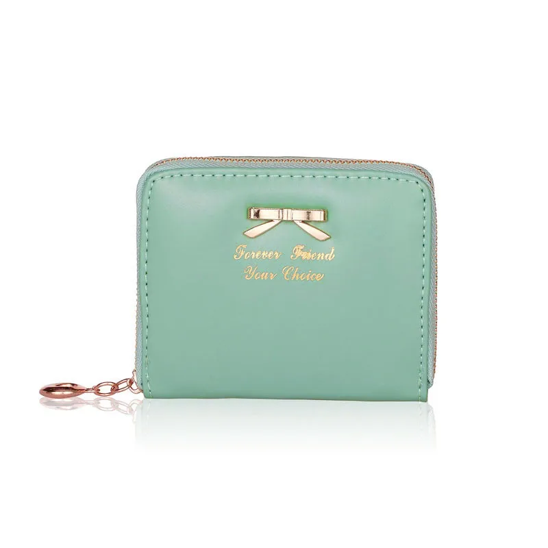 

Women Fashion Cute Purse Clutch High quality Brand Wallet Short Small Bag Card Holder Men Leather Female Zipper Coin Purse #ZA