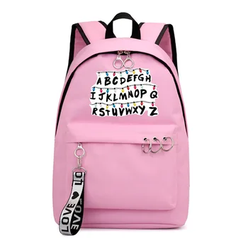 

New Stranger Thing Backpack For Girls&Boys Multi Pocket Travel Backpacks Female School Bag for Teenage Book Mochilas