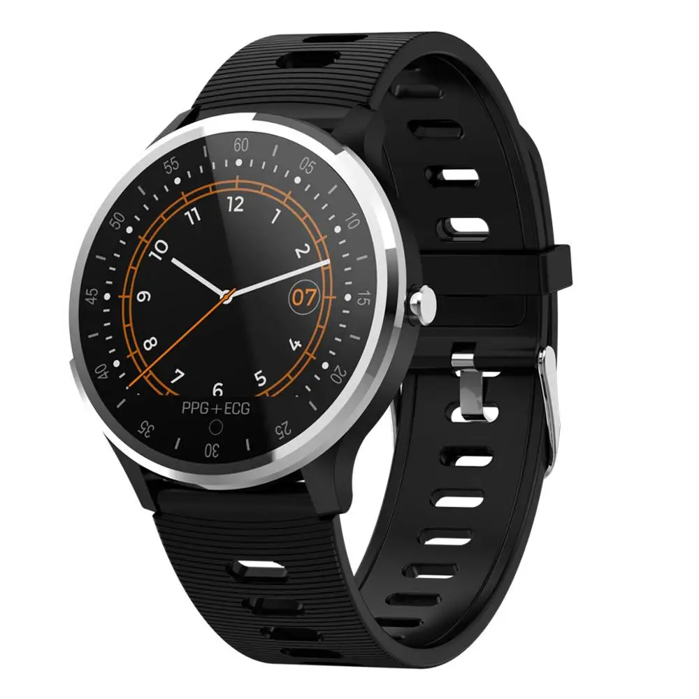 

696 A9 Waterproof Smart Watch ECG PPG Heart Rate Blood Pressure Reminder Fitness Sleep Tracker Display Smart Wristband Bracelet