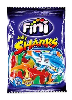 

GOMINOLAS TIBURONES SIN GLUTEN FINI