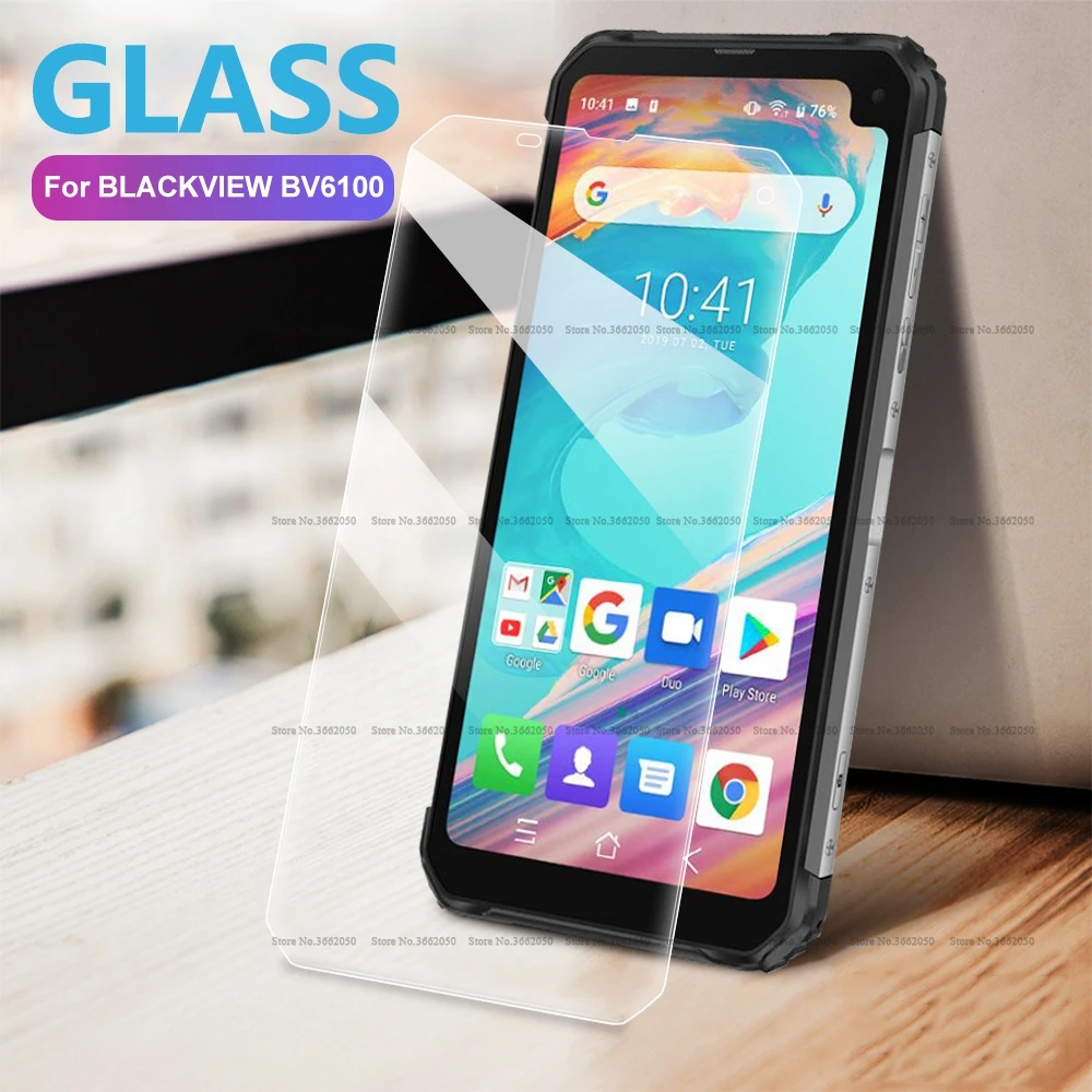 

Premium Tempered Glass For Blackview BV 9700 P10000 A2 9600 9000 Pro 9500 Plus A60 5500 Screen Protector For Blackview BV 6100