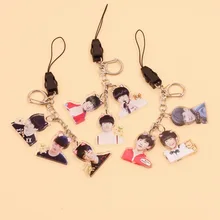 TFBoys Hanah Wang Junwork Kirkland& Ellis Jackson сопутствующие товары мультяшный акриловый брелок висячая струна 004