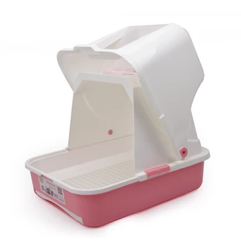 

Cat Sand Basin Fully Enclosed Large Cat Toilet Pine Double Cat Litter Box Lavatory Cat Products