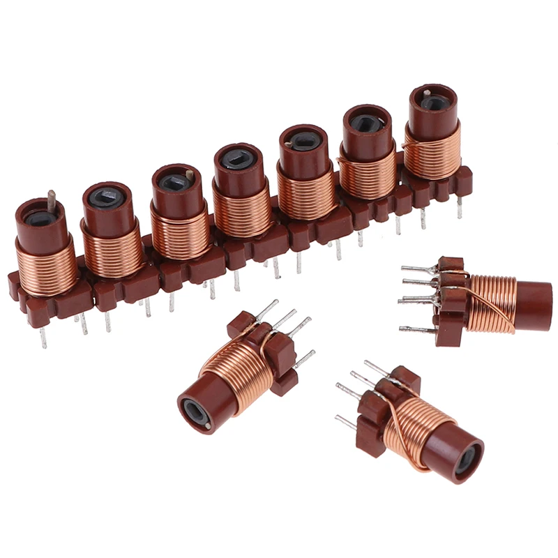 12T 0.6uh-1.7uh Adjustable High-Frequency Ferrite Core Inductor 10pcs power inductor fixed inductor smd inductor