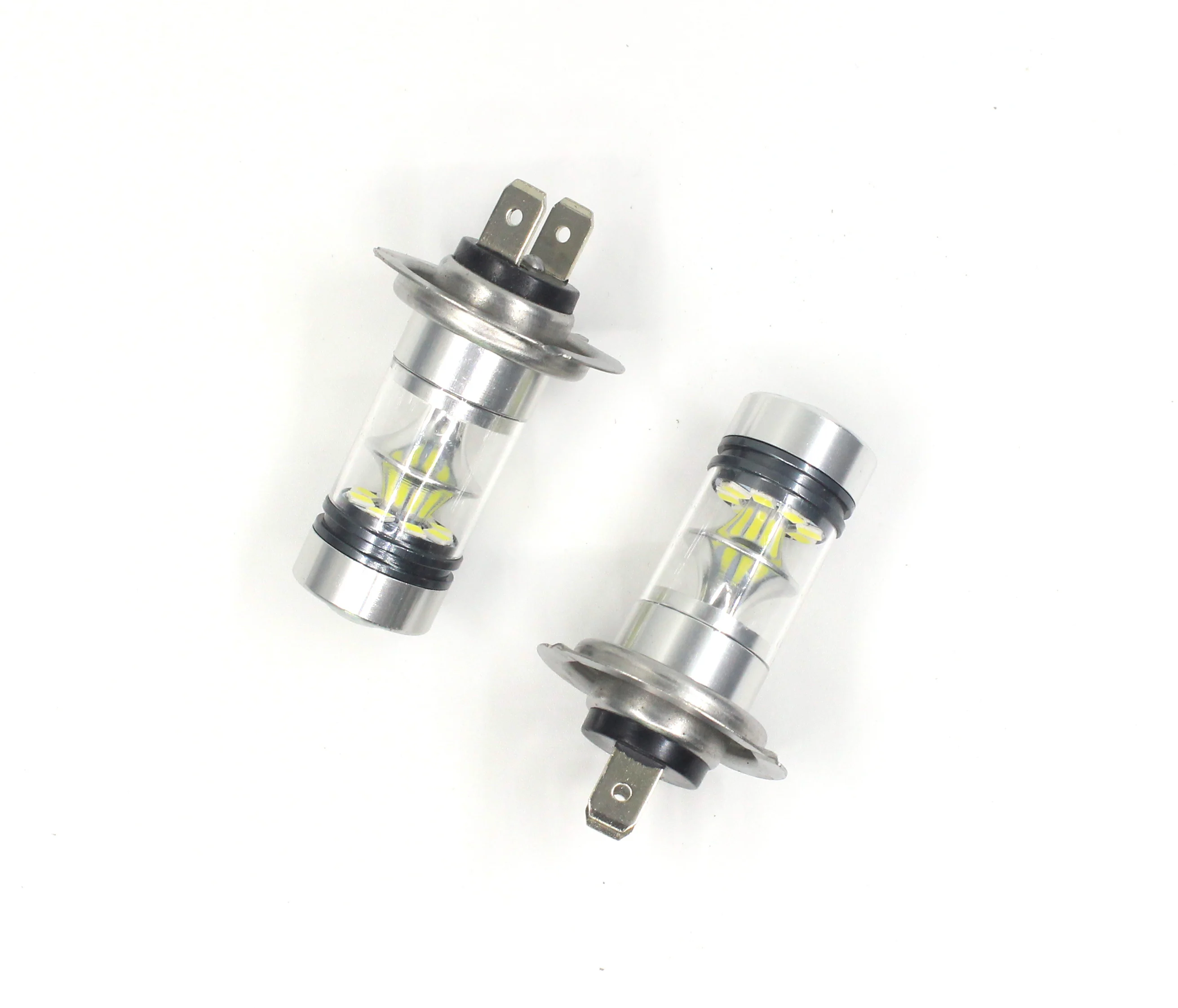 2X светодиодный высокое Мощность туман светильник H7 20smd 12V 6500K белый светодиодный светильник LED DRL Автомобильные светодиодные лампы туман светильник