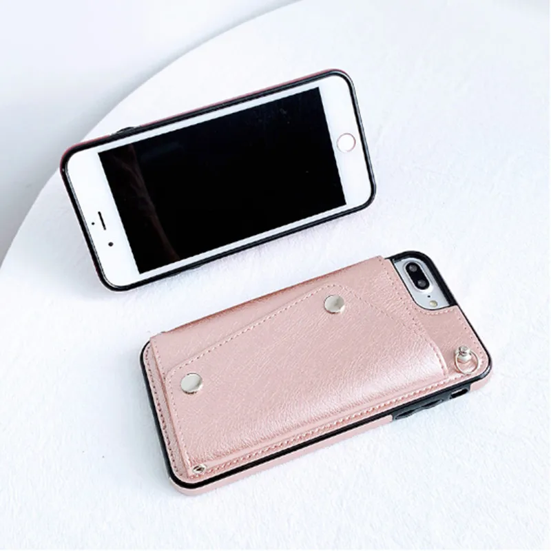 Чехол бумажник на ремне для iphone 12 mini 11 pro xs max xr x 7 8 6 6s plus|Чехлы-портмоне| |