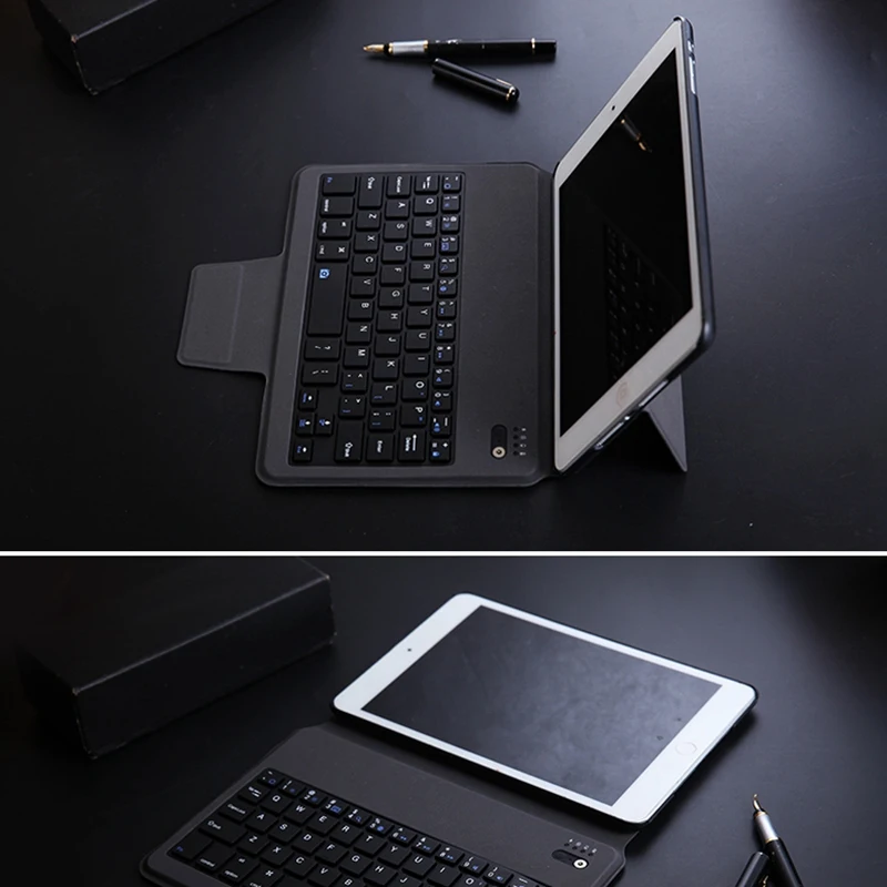 Ультратонкий чехол для IPad Mini 1 2 3 с подставкой и Bluetooth клавиатурой