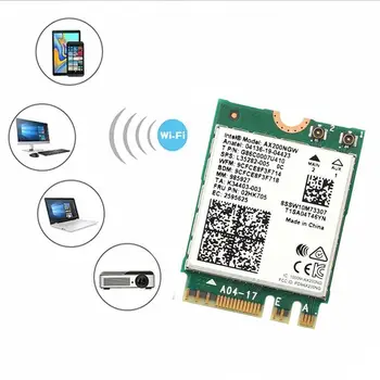 

PC Laptop M.2 NGFF Wireless Card Intel AX200 WiFi 6 Supply Wholesale 802.11ax Bluetooth Factory 5.1 Card V9F6