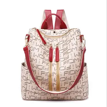 

Hot Sale Leather Backpack Women Bag Black Pu Back Pack Woman Casual Daily Bagpack Ladies College Style