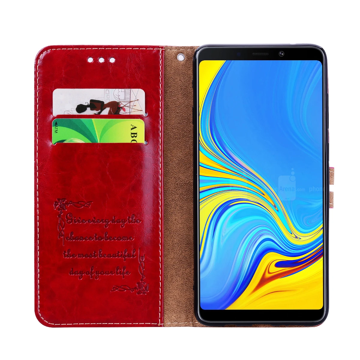 Чехол-бумажник чехол кожаный чехол с откидной крышкой для samsung Galaxy A9 A7 A8 A6 J2 Core J8 J4 J6 плюс A3 A5 J3 J5 J7 J2 Prime мягкий чехол s