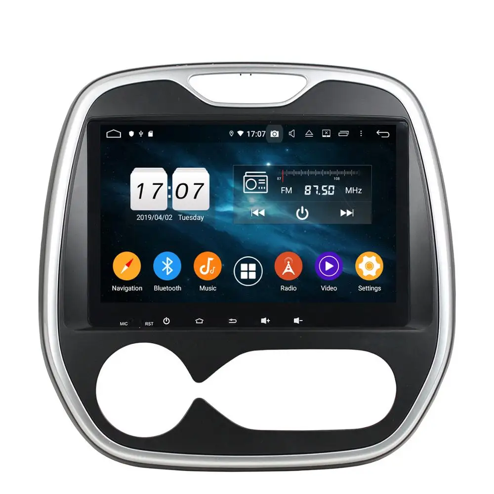 Android 9 4+ 64G DSP ips нет DVD плеер автомобиля gps навигация для Renault Capture MT на 2011- радио